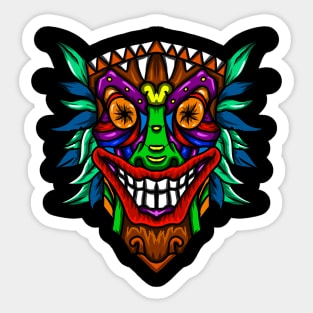 Mexican Tribal Totem Sticker